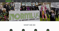 Desktop Screenshot of norml-uk.org